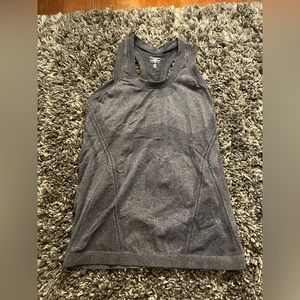 Size S,  grey Athleta racer back top, worn once, in great condition.